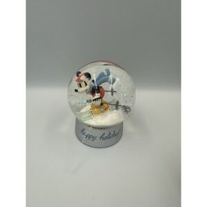 Disney's Mickey Mouse "Happy Holidays" Snow Globe by St. Nicholas Square